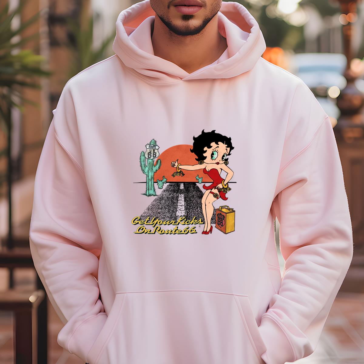 Betty Boop Vintage 90s Retro Cartoon Fan White Unisex T-Shirt