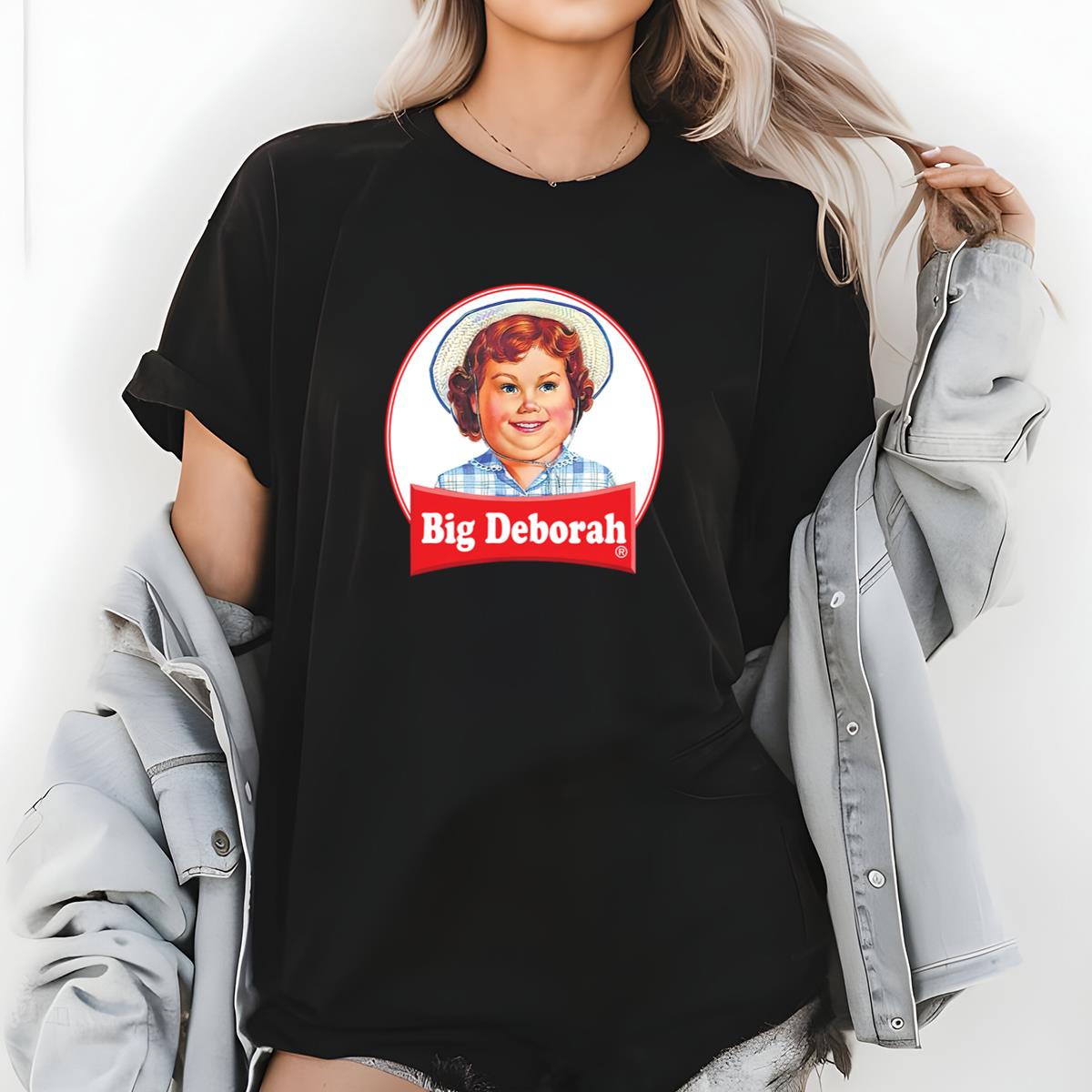 Big Deborah Vintage Cotton Graphic Unisex T-Shirt
