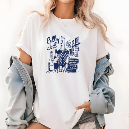 Billy Joel Vintage 80s Piano Man Glass Houses Retro Unisex T-Shirt