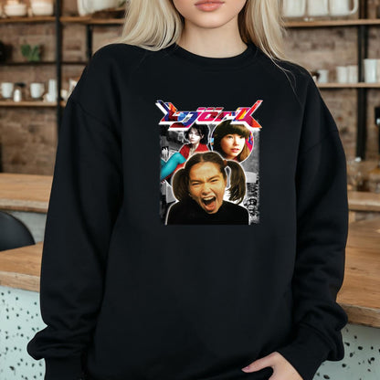 Bjork Vintage 90s Alternative Rock Band Fan Crewneck Black Unisex T-Shirt