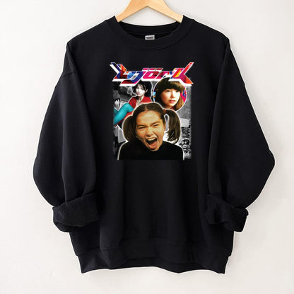 Bjork Vintage 90s Alternative Rock Band Fan Crewneck Black Unisex T-Shirt