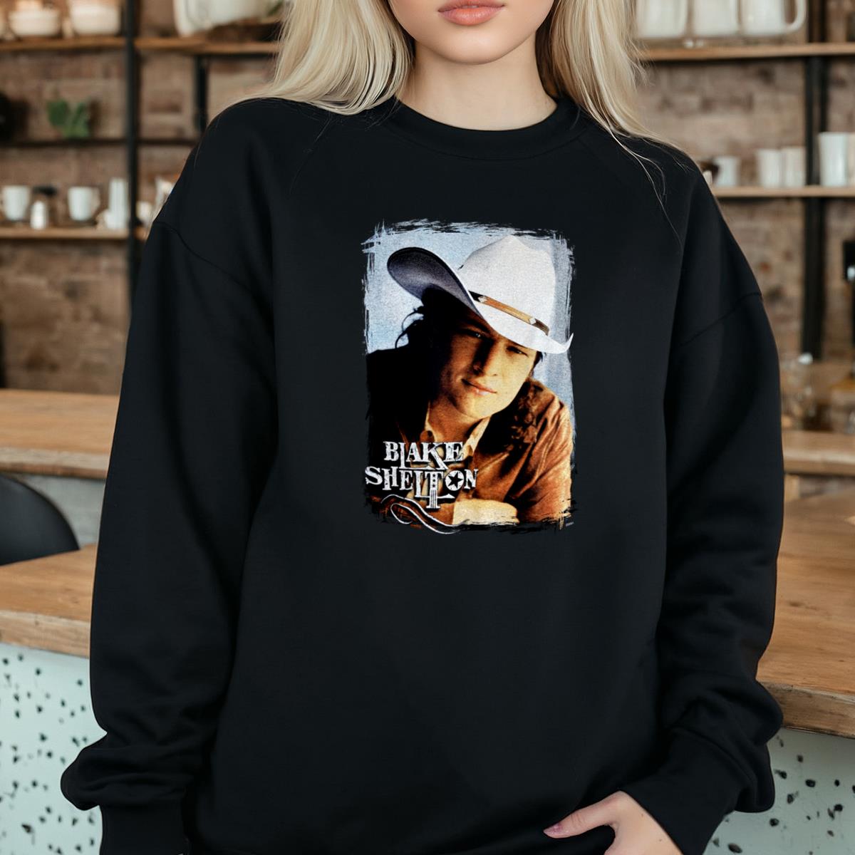 Blake Shelton Vintage 2001 Country Music Fan Collector Black Unisex T-Shirt