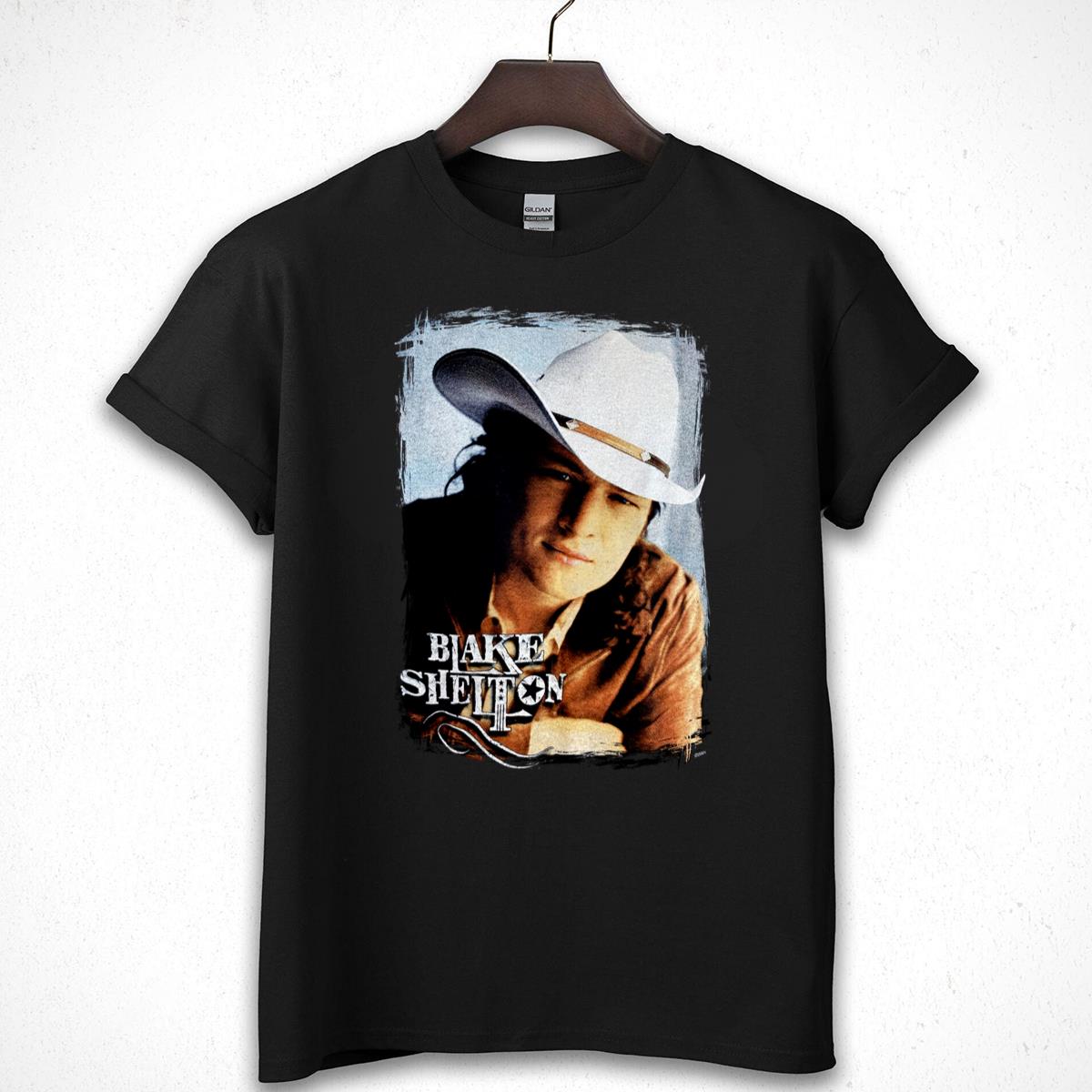 Blake Shelton Vintage 2001 Country Music Fan Collector Black Unisex T-Shirt