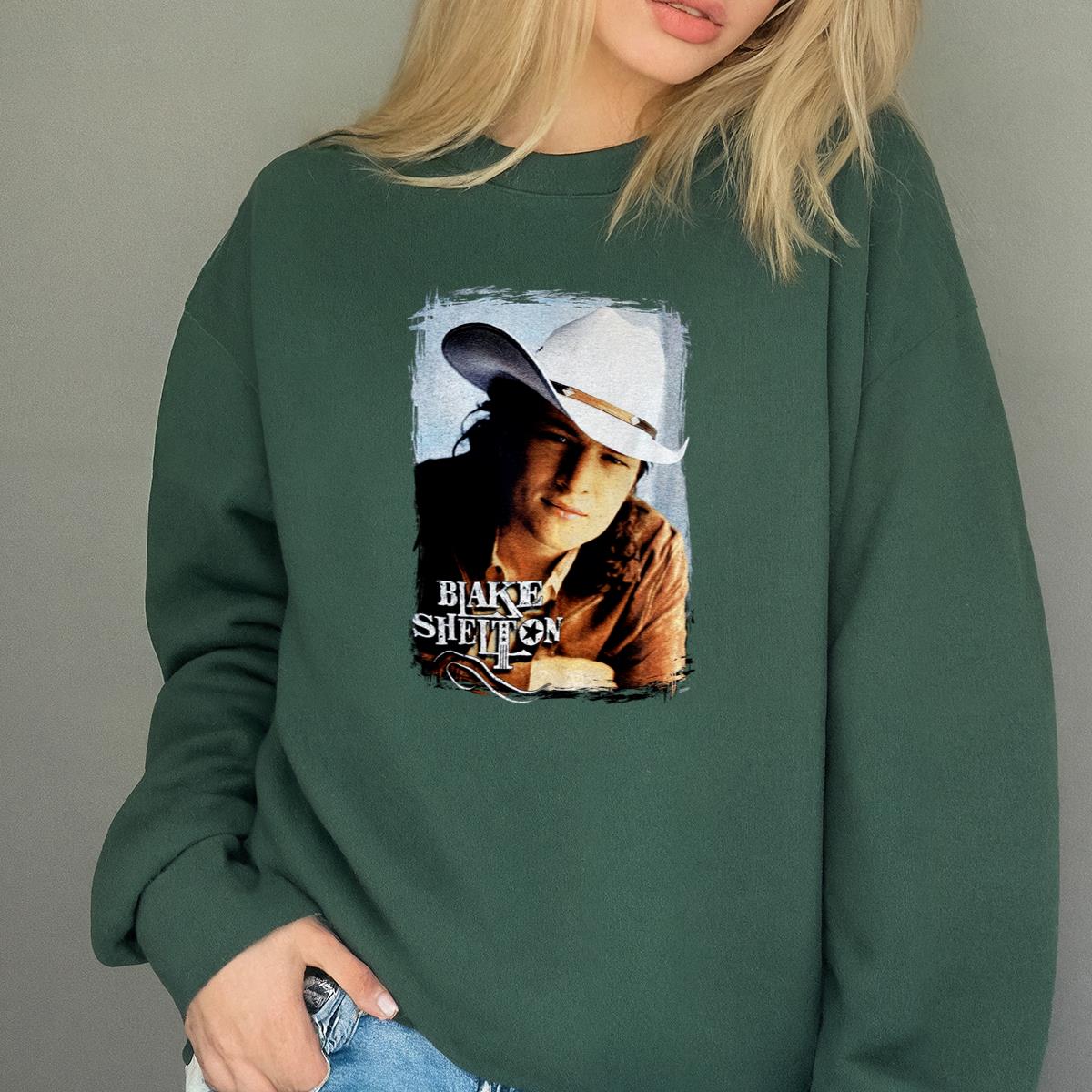 Blake Shelton Vintage 2001 Country Music Fan Collector Black Unisex T-Shirt