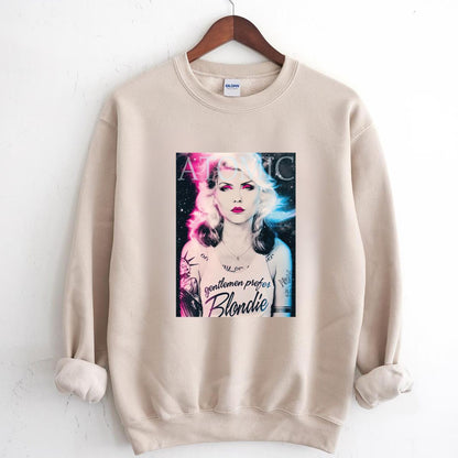 Blondie Debbie Harry Vintage 70s 80s Punk Rock Official Fan White Classic Unisex T-Shirt