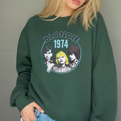 Blondie Vintage 1974 Debbie Harry Retro Creme Unisex T-Shirt