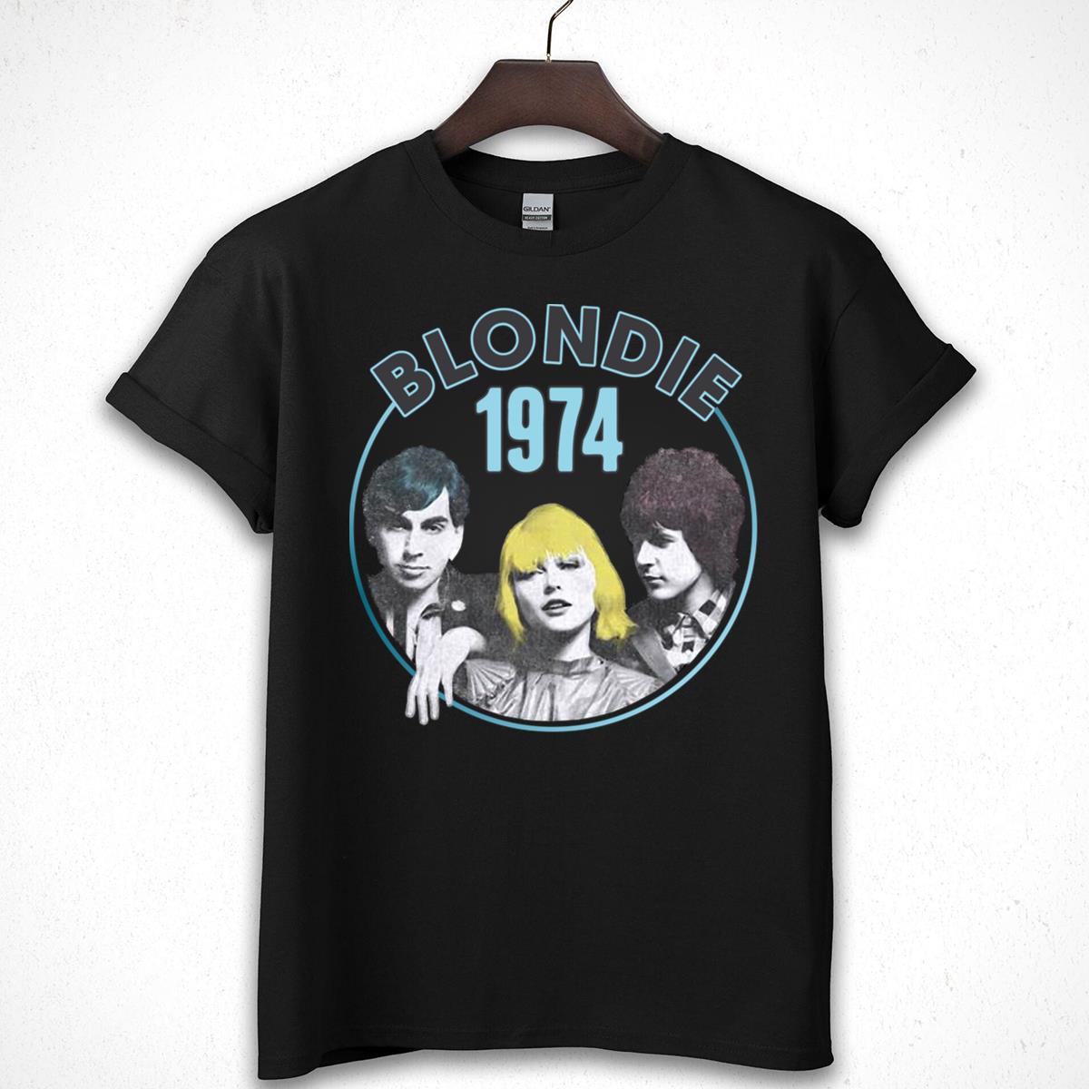 Blondie Vintage 1974 Debbie Harry Retro Creme Unisex T-Shirt
