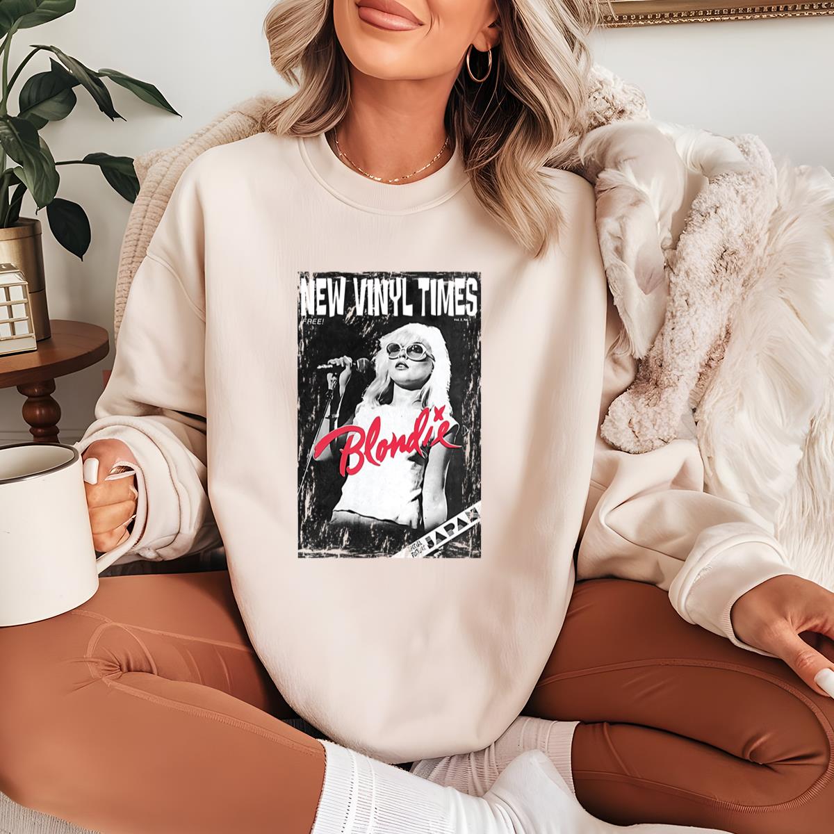 Blondie Vintage 70s Retro Debbie Harry Band Fan Unisex T-Shirt