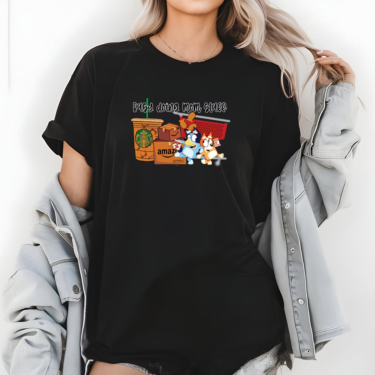 Bluey and Bingo Cartoon Fans Heeler Family Graphic Unisex Sweatshirt