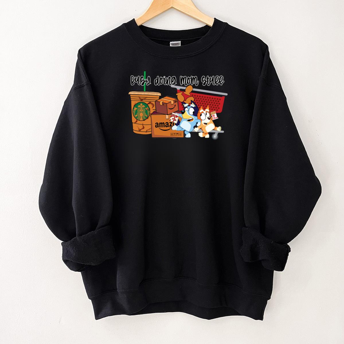 Bluey and Bingo Cartoon Fans Heeler Family Graphic Unisex Sweatshirt