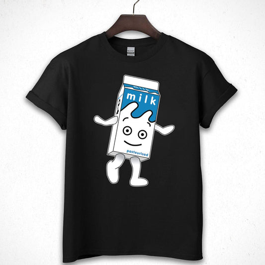 Blur Britpop Band Vintage 90s Milk Carton Design Collector Black Unisex T-Shirt