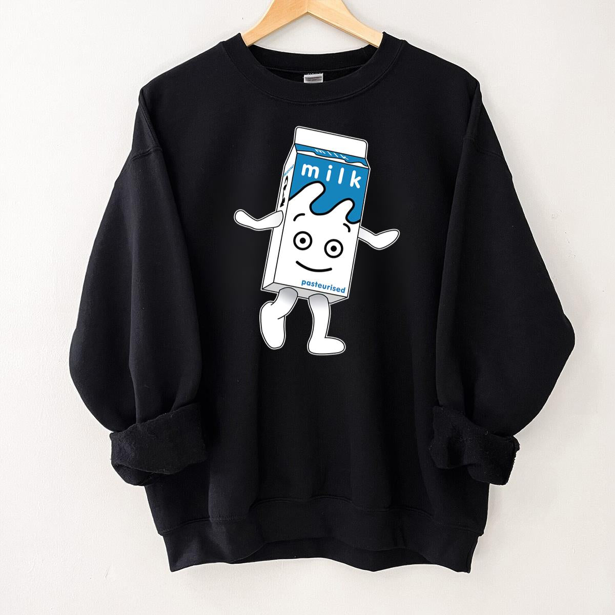 Blur Britpop Band Vintage 90s Milk Carton Design Collector Black Unisex T-Shirt