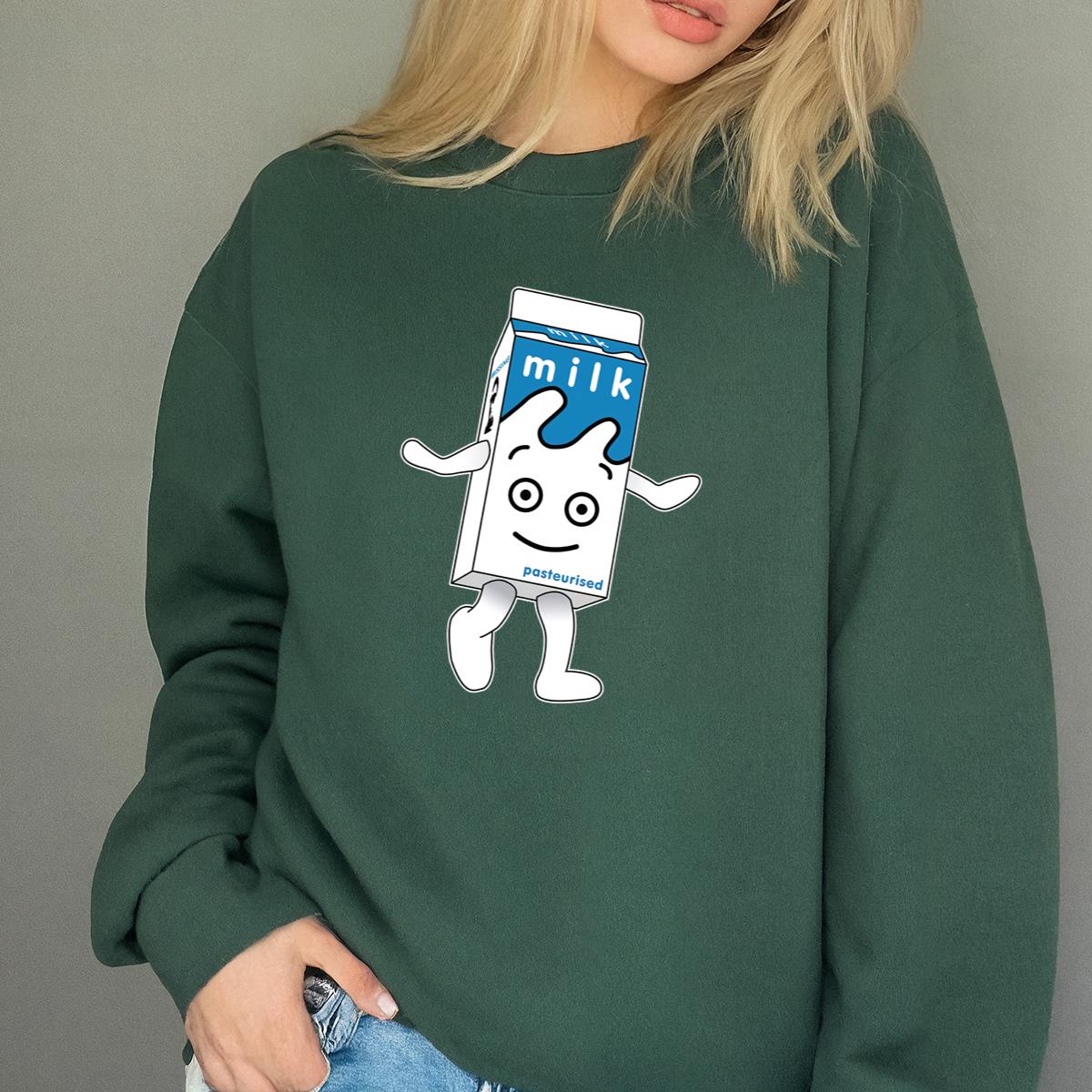 Blur Britpop Band Vintage 90s Milk Carton Design Collector Black Unisex T-Shirt