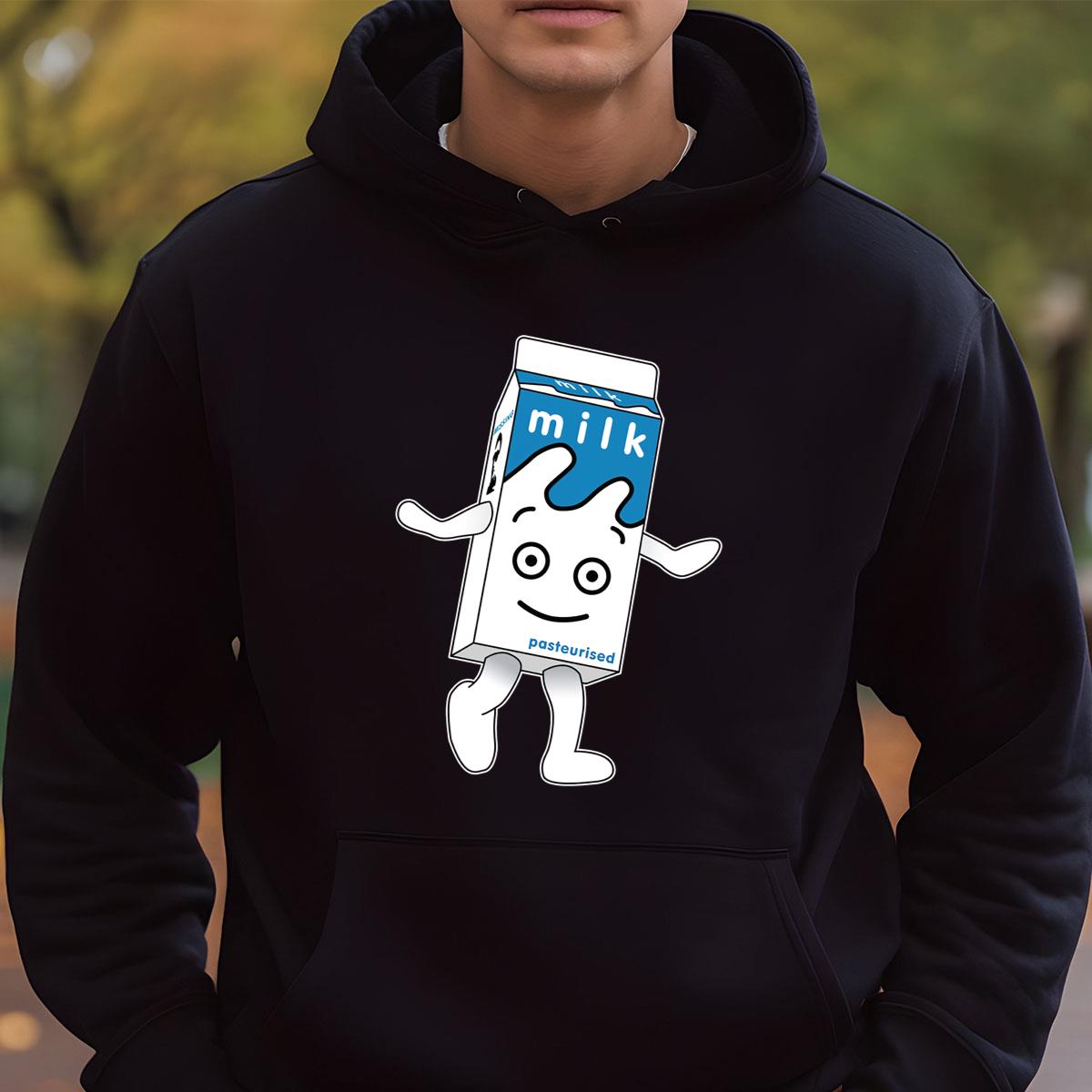 Blur Britpop Band Vintage 90s Milk Carton Design Collector Black Unisex T-Shirt