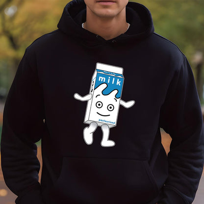 Blur Britpop Band Vintage 90s Milk Carton Design Collector Black Unisex T-Shirt