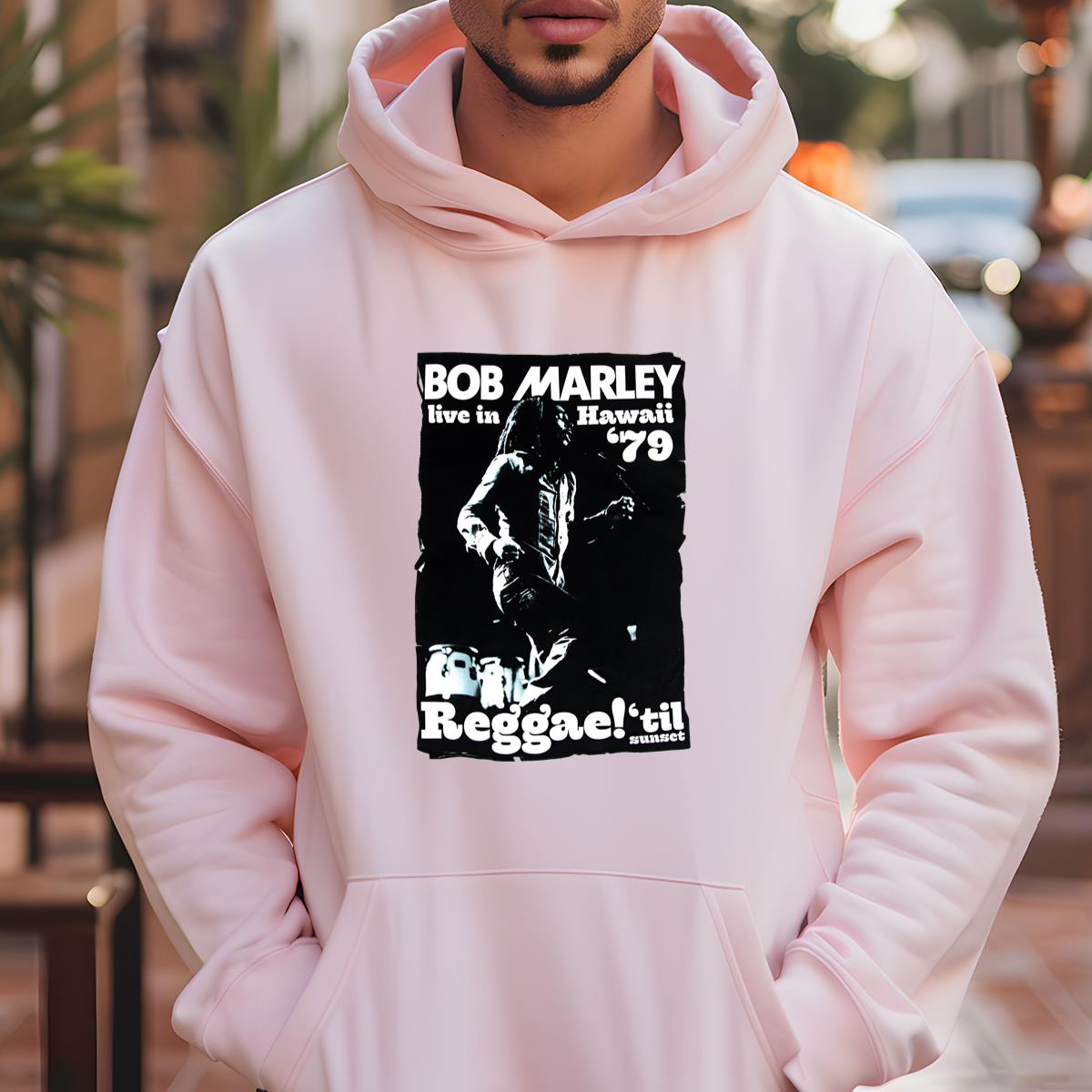 Bob Marley Vintage 1979 Live In Hawaii Reggae Fan Unisex T-Shirt