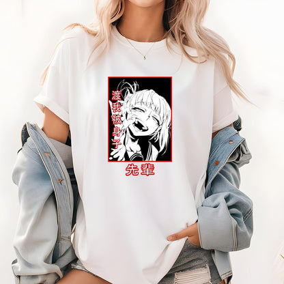 Boku no Hero Academia Toga Himiko Deku Isuzu Anime Fan Vintage 90s Retro Graphic Unisex T-Shirt