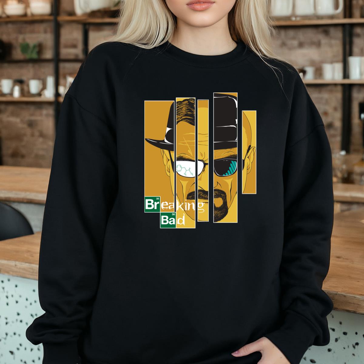 Breaking Bad Heisenberg Portrait Graphic Tee 