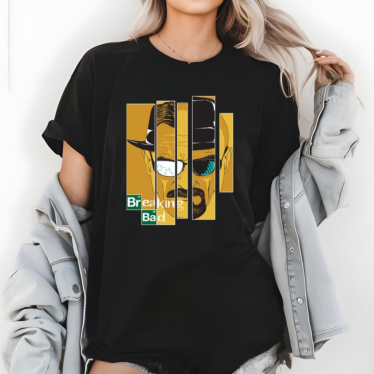 Breaking Bad Heisenberg Portrait Graphic Tee 