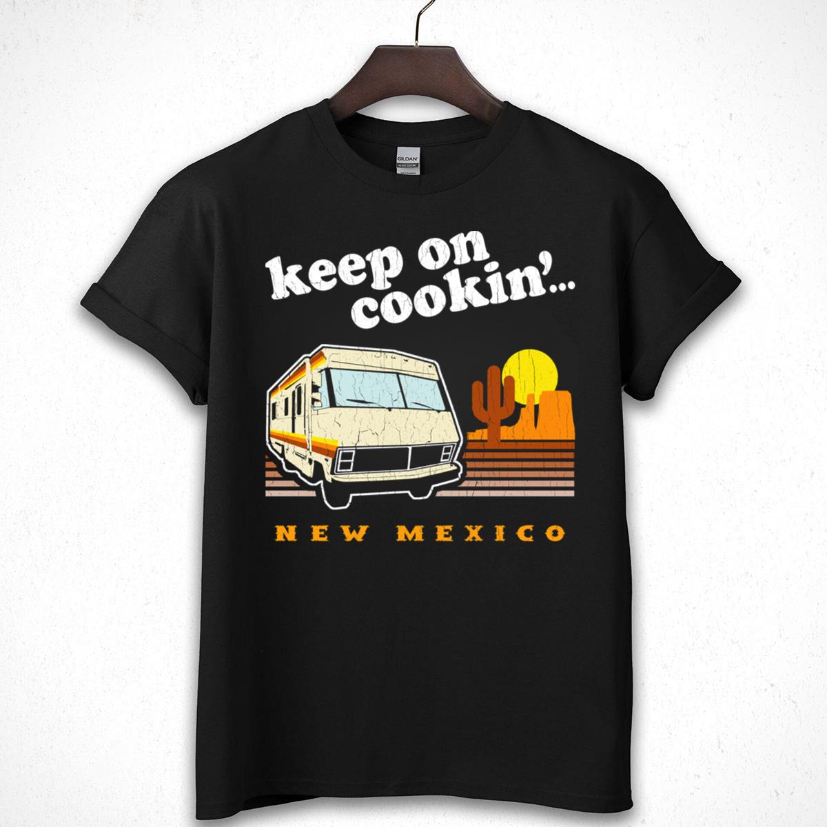 Breaking Bad RV New Mexico Desert Landscape Vintage Graphic T-Shirt 