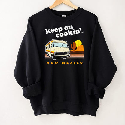 Breaking Bad RV New Mexico Desert Landscape Vintage Graphic T-Shirt 