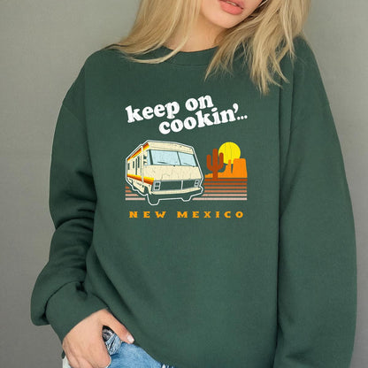 Breaking Bad RV New Mexico Desert Landscape Vintage Graphic T-Shirt 