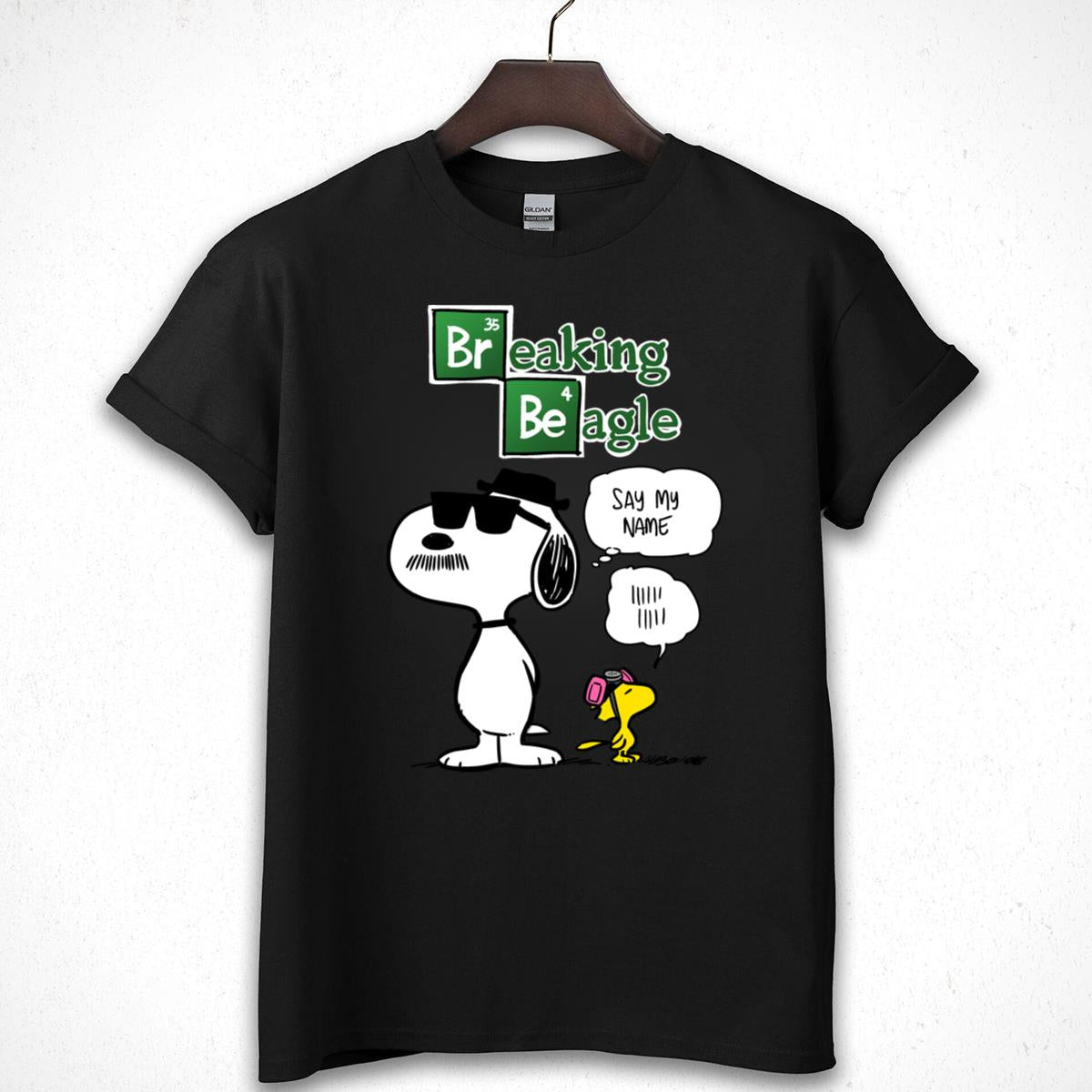 Breaking Beagle Funny Parody Cool Graphic Tee 