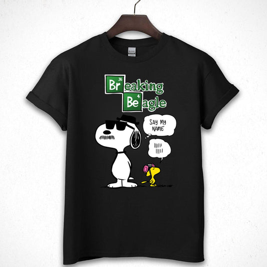 Breaking Beagle Funny Parody Cool Graphic Tee 