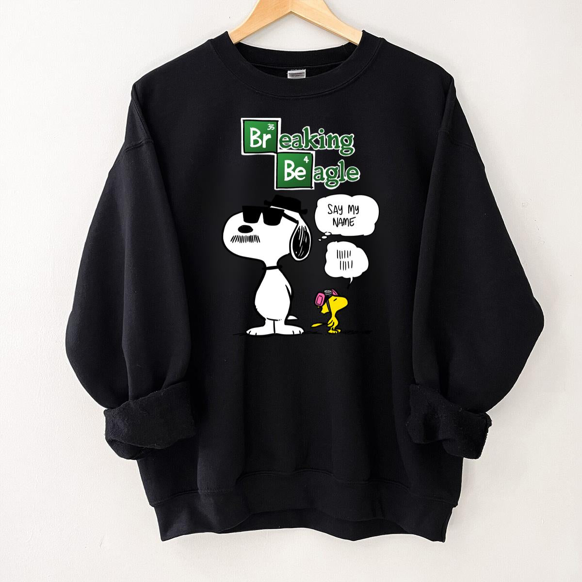 Breaking Beagle Funny Parody Cool Graphic Tee 