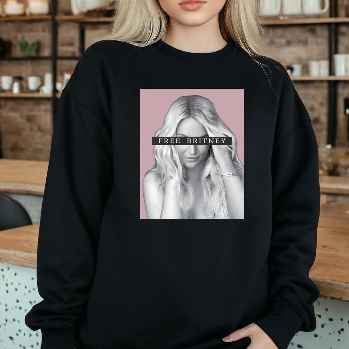 Britney Spears Vintage 90s Pop Icon Fan Retro White Unisex T-Shirt