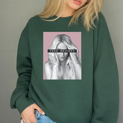 Britney Spears Vintage 90s Pop Icon Fan Retro White Unisex T-Shirt