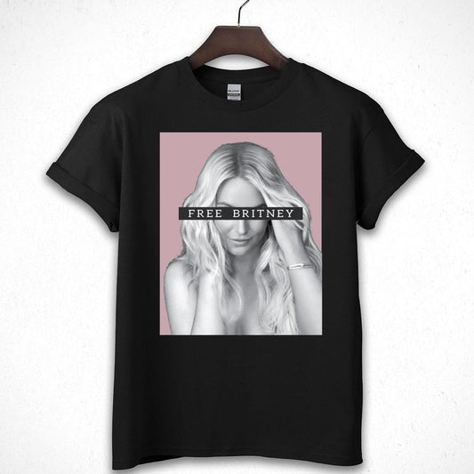 Britney Spears Vintage 90s Pop Icon Fan Retro White Unisex T-Shirt