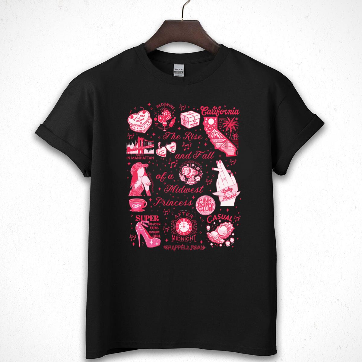 Ch4ppell R0an Riise And F4ll Album Vintage 90s Rock Band Fan Black Unisex T-Shirt