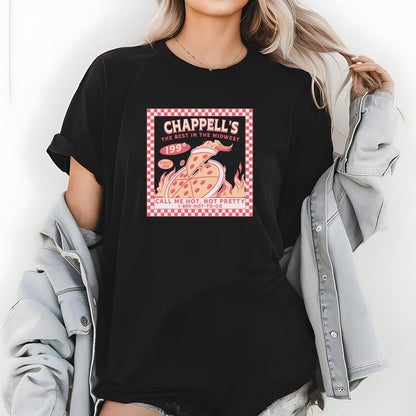 Chappell Roan Vintage Retro Pizza Graphic Unisex Jersey Shirt