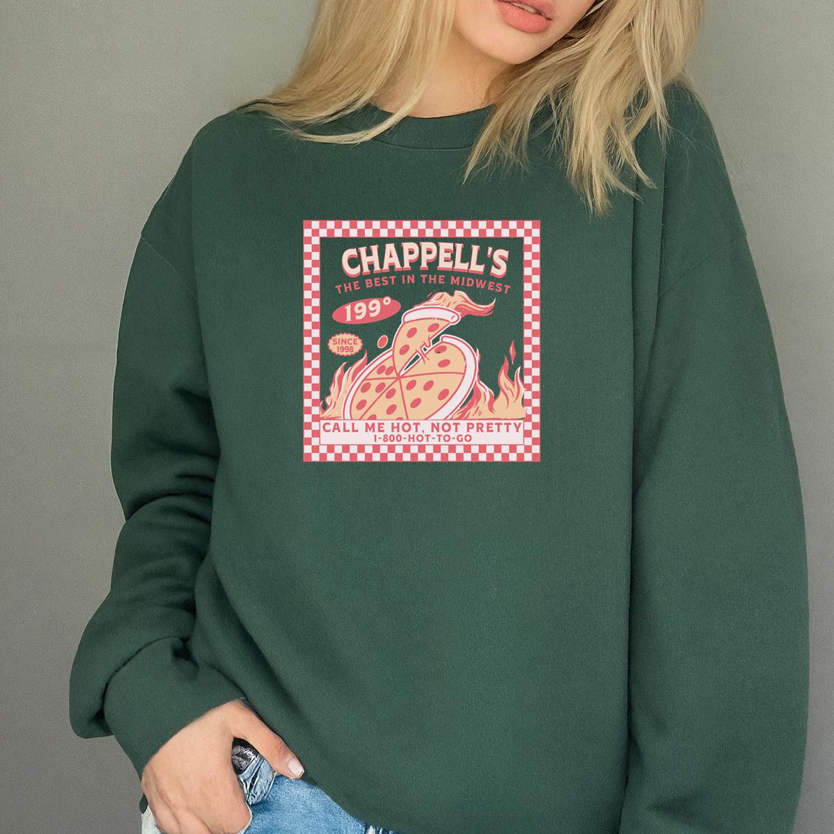Chappell Roan Vintage Retro Pizza Graphic Unisex Jersey Shirt