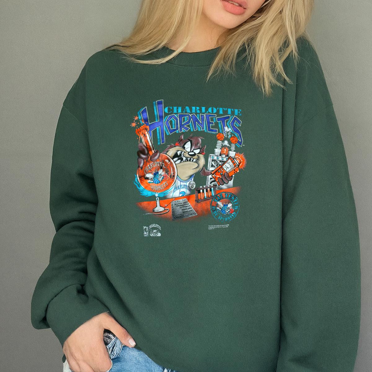 Charlotte Hornets NBA Basketball Champions Vintage Fan Retro Purple Unisex T-Shirt