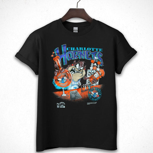 Charlotte Hornets NBA Basketball Champions Vintage Fan Retro Purple Unisex T-Shirt