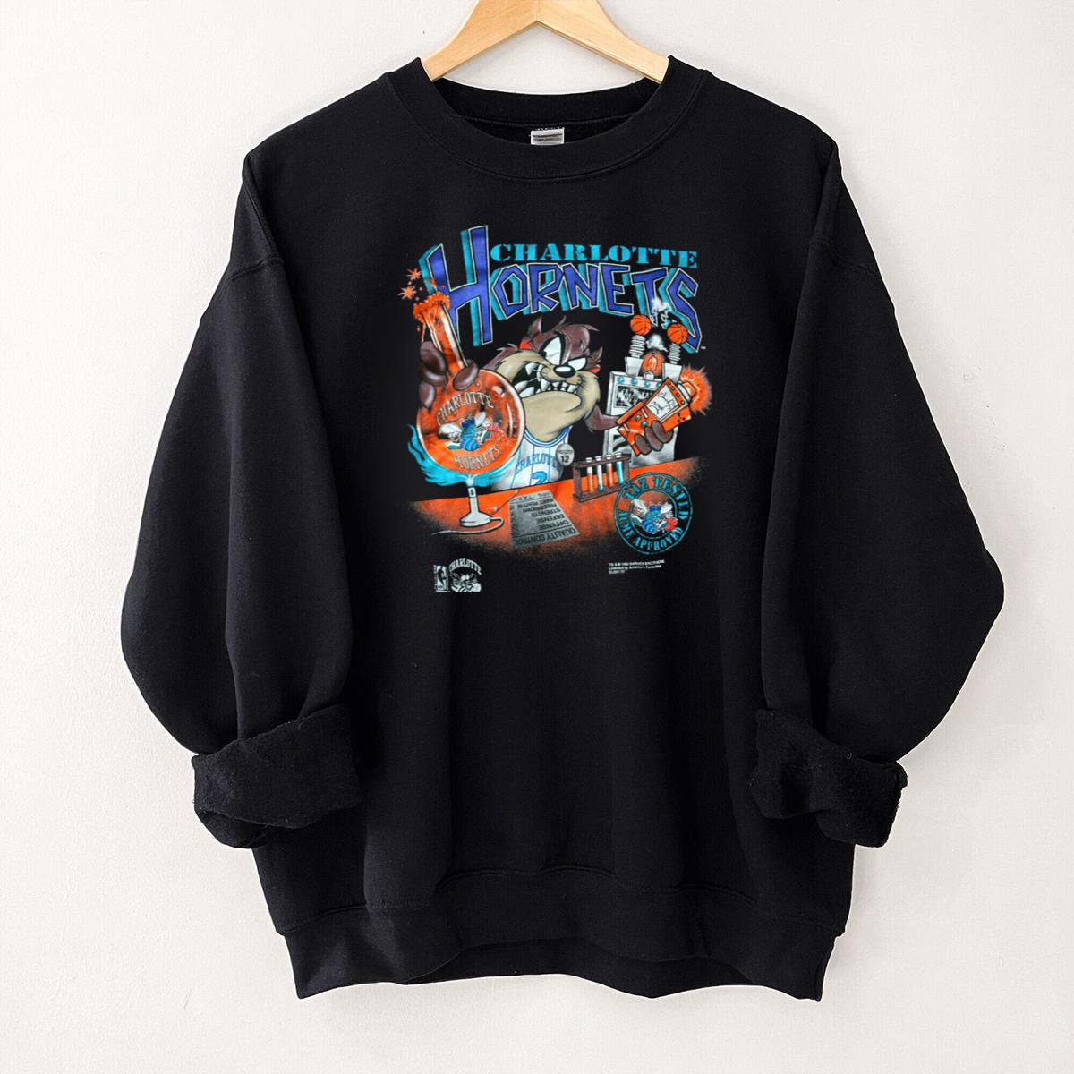 Charlotte Hornets NBA Basketball Champions Vintage Fan Retro Purple Unisex T-Shirt