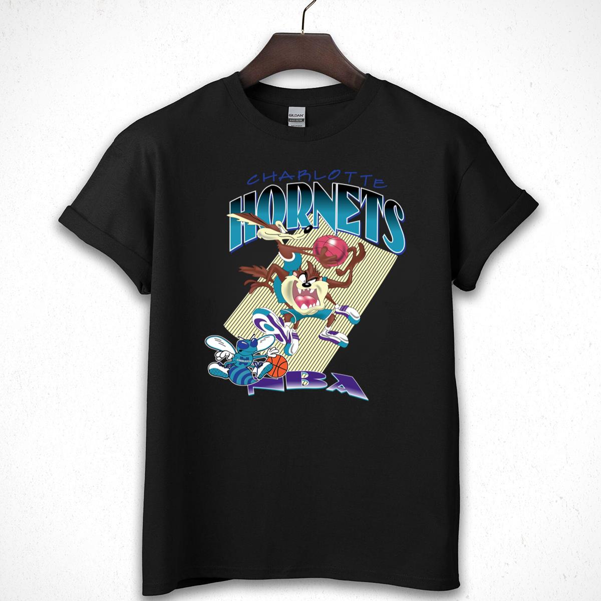 Charlotte Hornets NBA Basketball Champions Vintage Style White Unisex T-Shirt