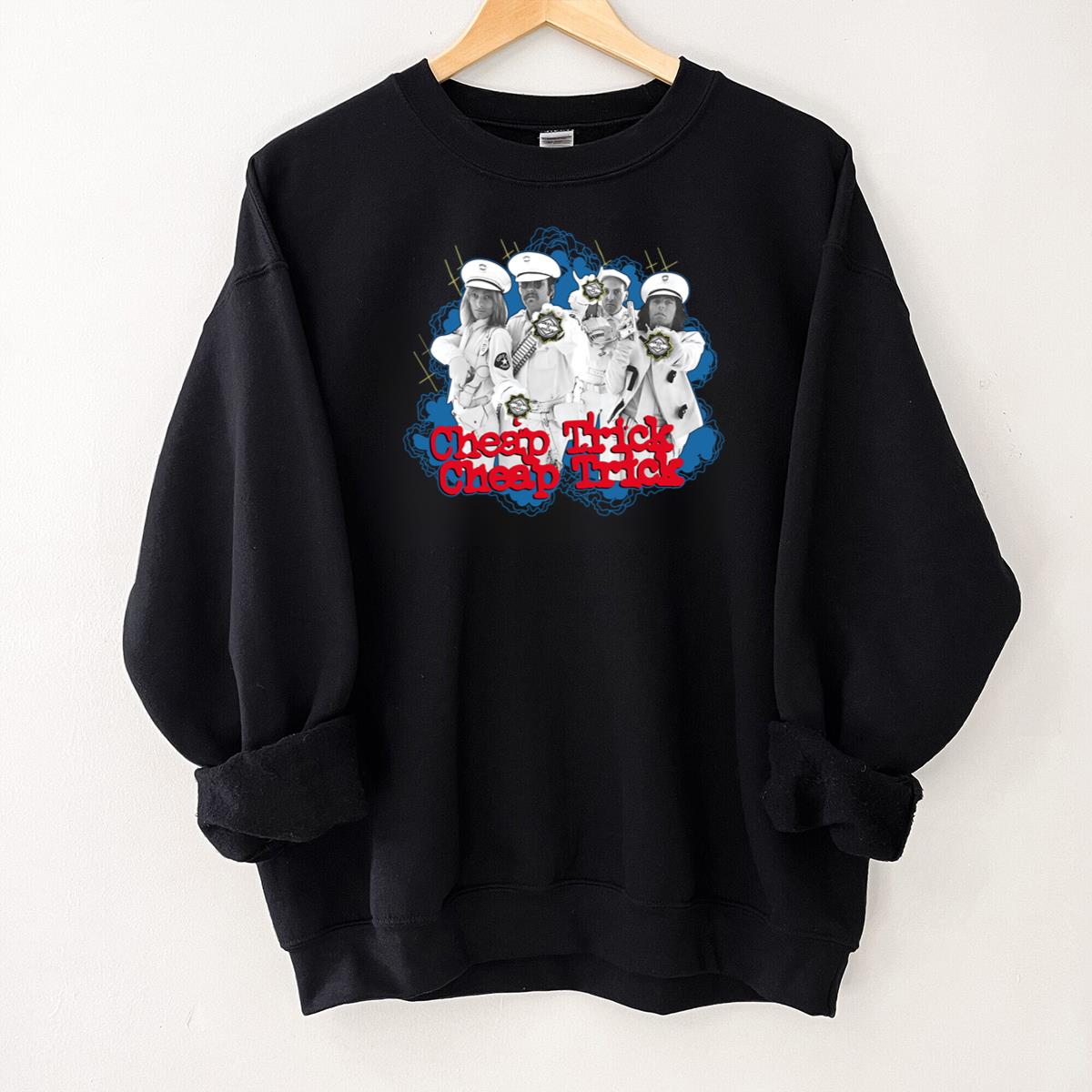 Cheap Trick Vintage 70s 80s 90s Dream Police Tour Official Fan Black Unisex T-Shirt