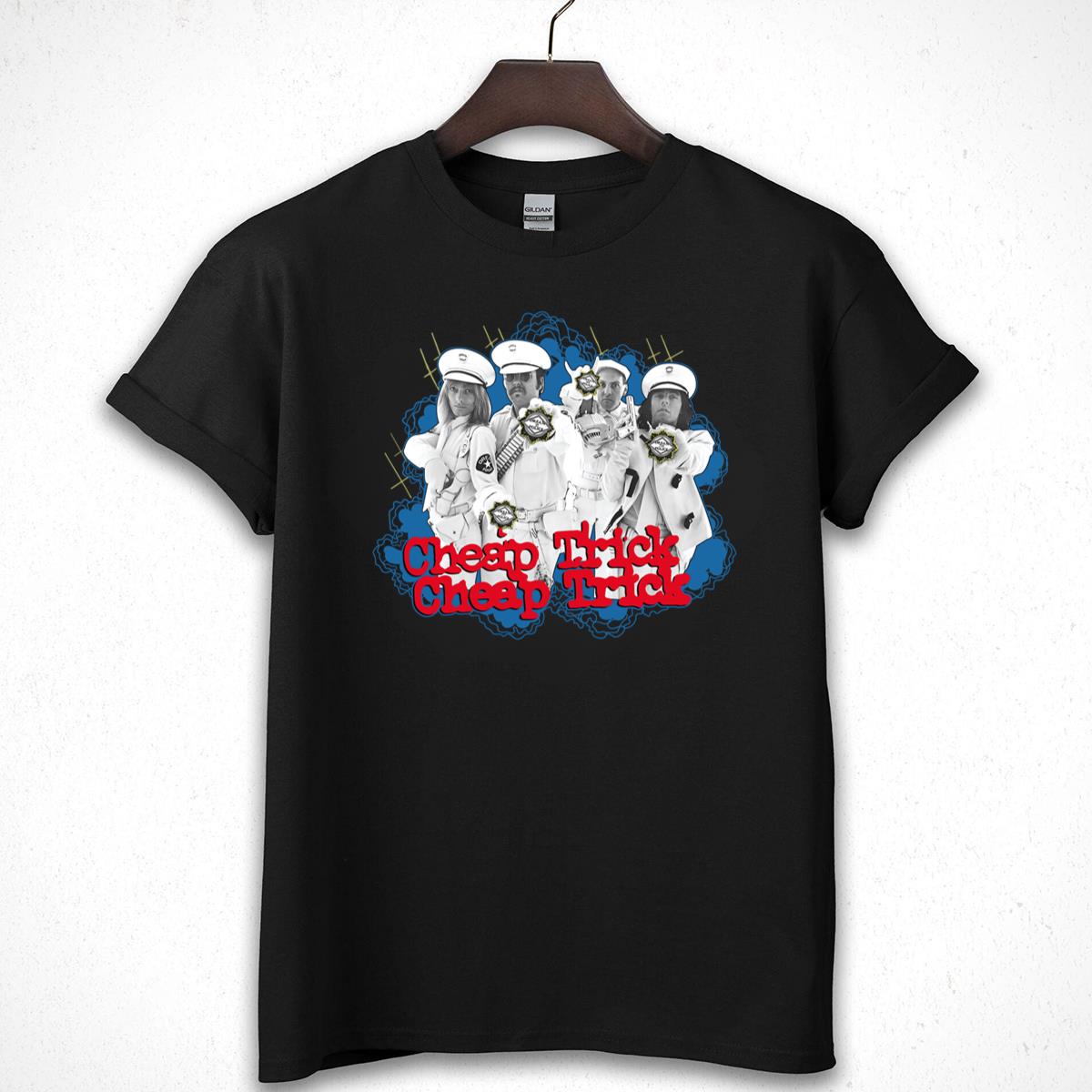 Cheap Trick Vintage 70s 80s 90s Dream Police Tour Official Fan Black Unisex T-Shirt