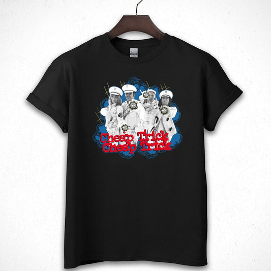 Cheap Trick Vintage 70s 80s 90s Dream Police Tour Official Fan Black Unisex T-Shirt