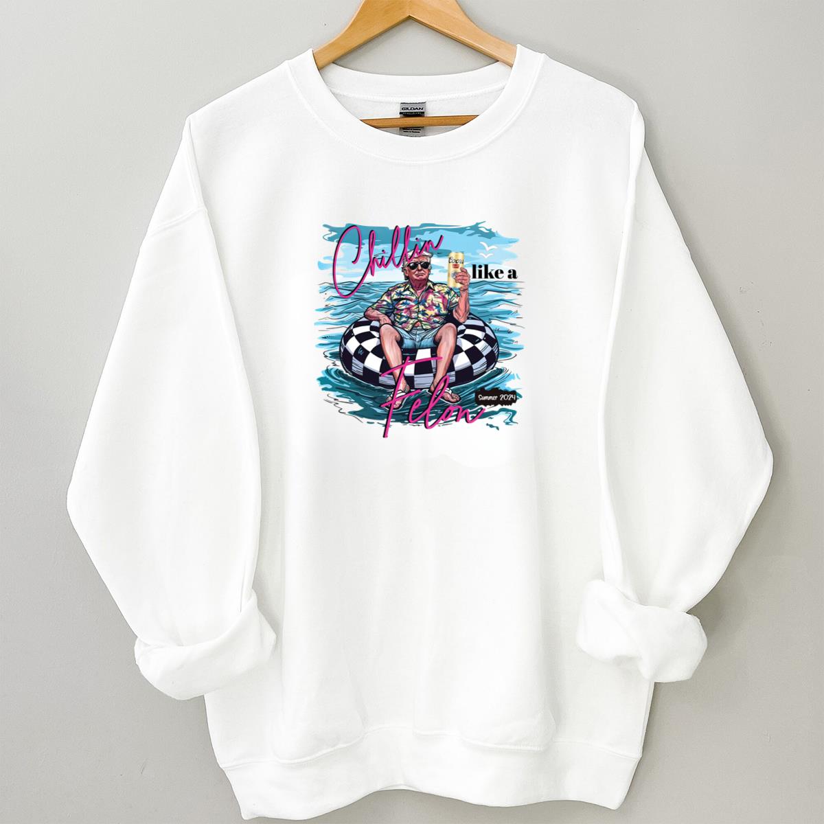 Chillin Like A Felon Vintage 2024 Summer Collector Edition Unisex T-Shirt