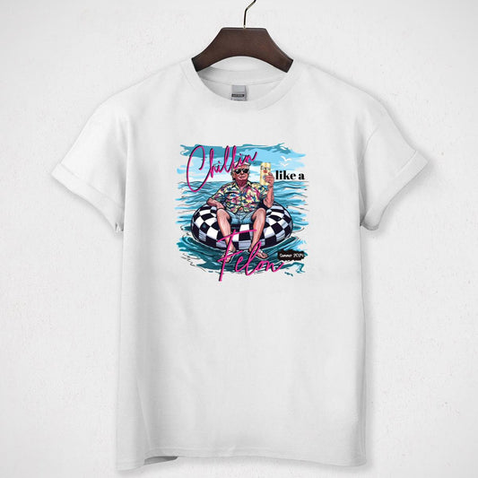 Chillin Like A Felon Vintage 2024 Summer Collector Edition Unisex T-Shirt