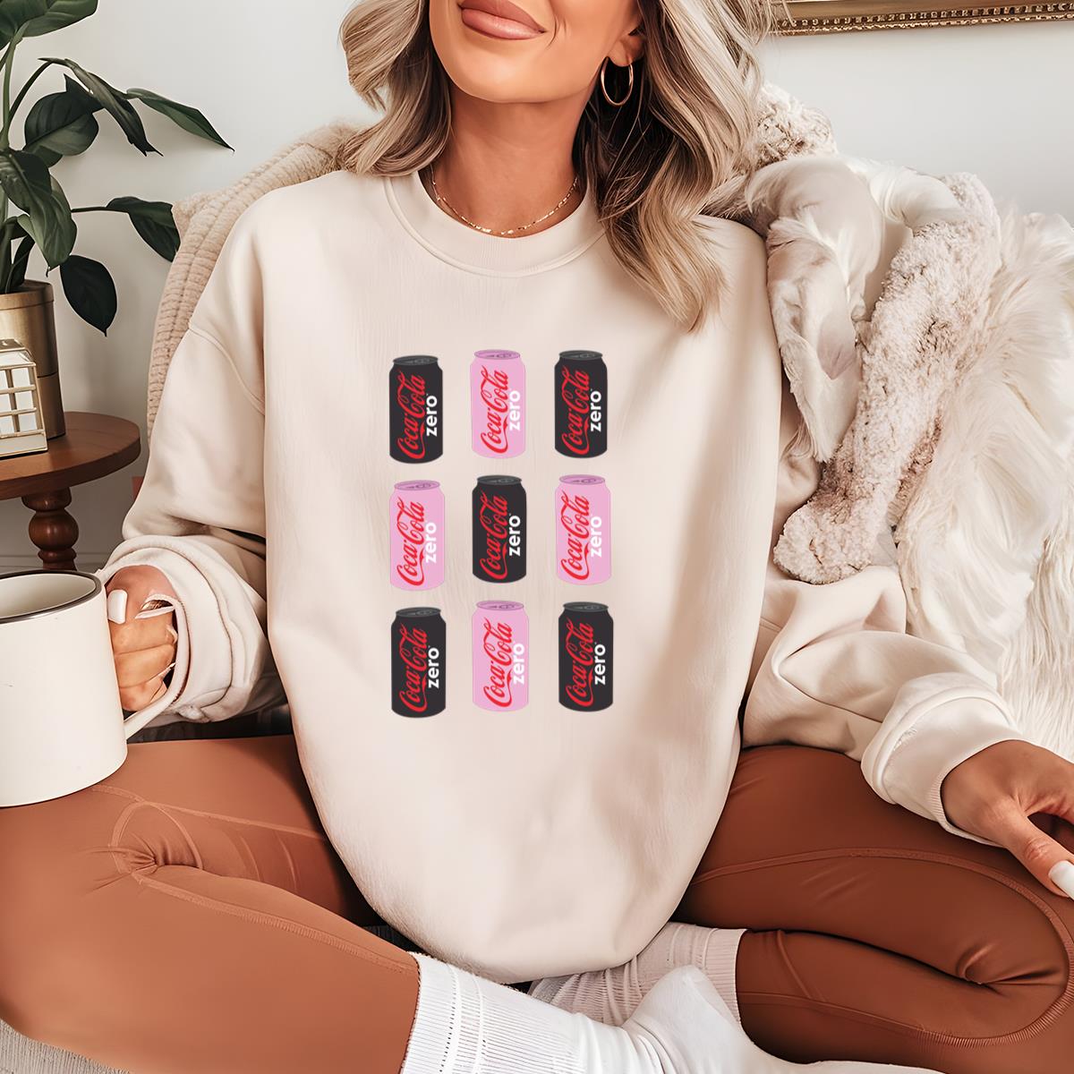 Coke Zero Diet Coke Lover Funny Graphic Unisex T-Shirt