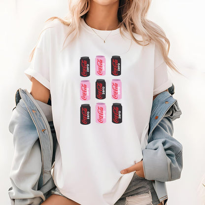 Coke Zero Diet Coke Lover Funny Graphic Unisex T-Shirt