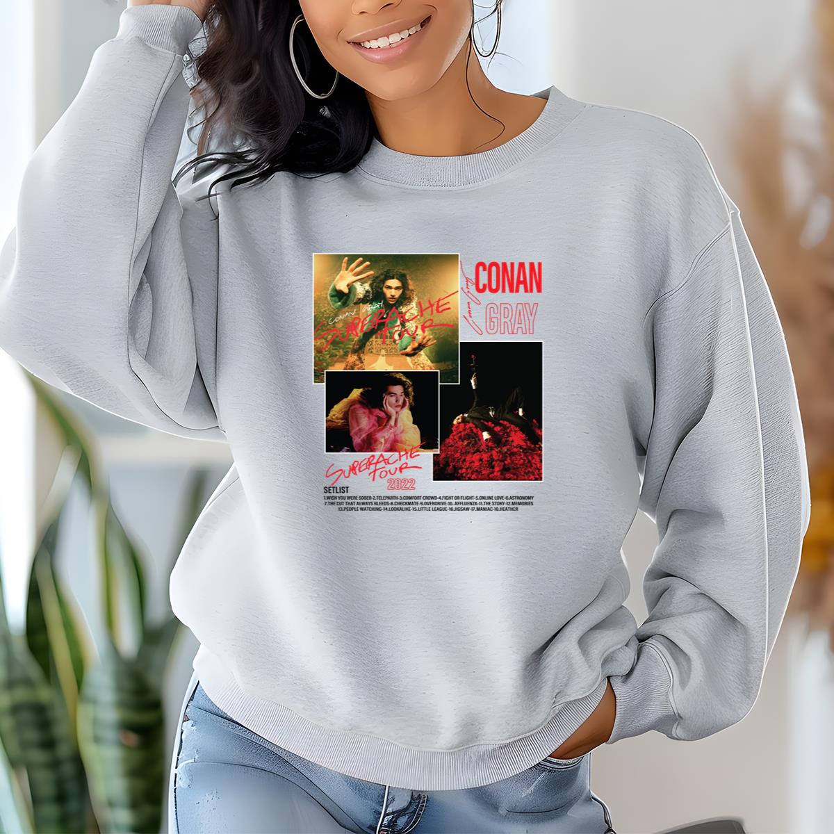 Conan Gray Retro Superache Tour Official Fan Vintage Unisex T-Shirt