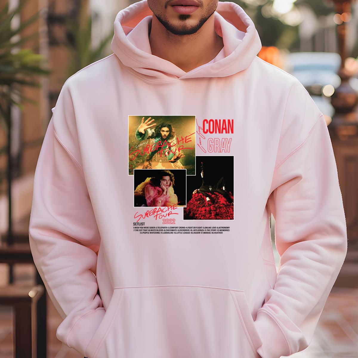 Conan Gray Retro Superache Tour Official Fan Vintage Unisex T-Shirt