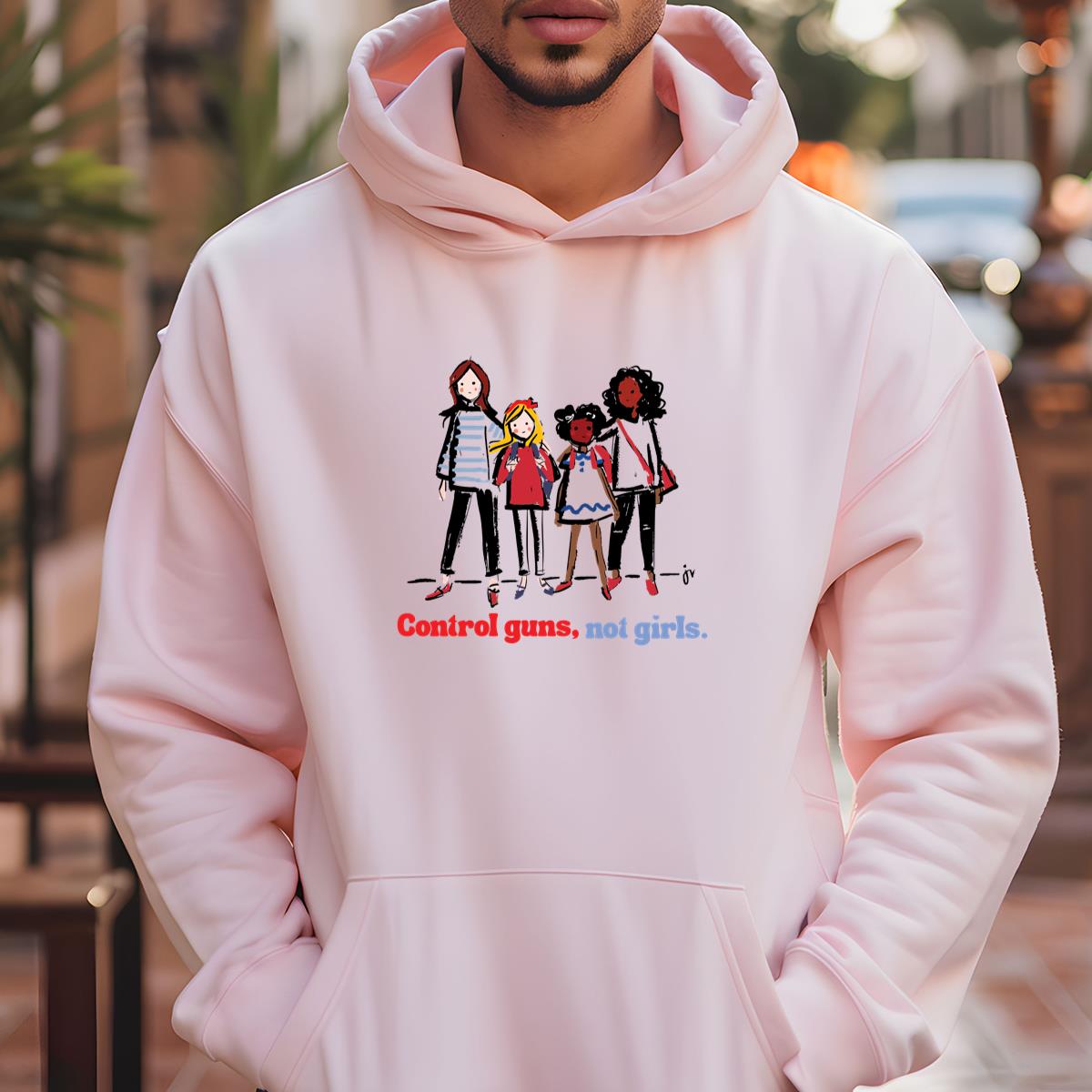 Control Guns Not Girls Vintage 2024 Political Campaign Supporter Unisex T-Shirt