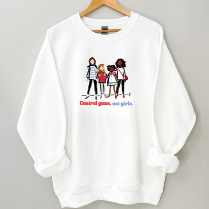 Control Guns Not Girls Vintage 2024 Political Campaign Supporter Unisex T-Shirt